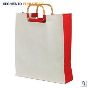 Bolsa algodon asas bambu